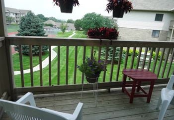 Private balcony